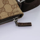 GUCCI GG Canvas Shoulder Bag Beige 110054 Auth ep8114-15