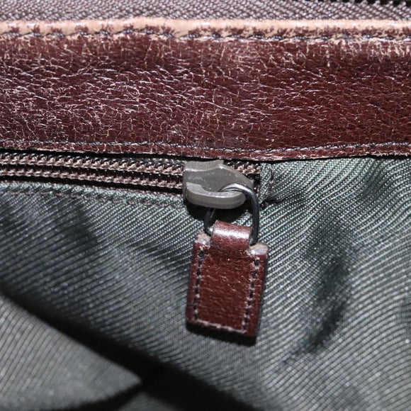 GUCCI GG Canvas Shoulder Bag Beige 110054 Auth ep8114