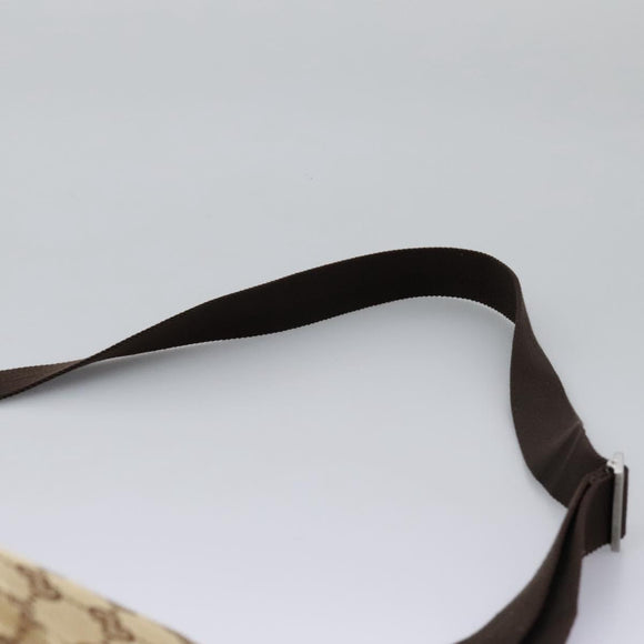 GUCCI GG Canvas Shoulder Bag Beige 110054 Auth ep8114