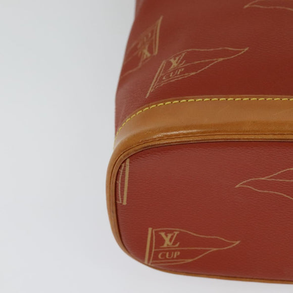 LOUIS VUITTON LOUIS VUITTON Cup Le Touquet Shoulder Bag Red M80027 Auth ep8130