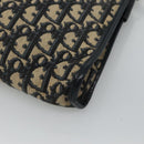 Christian Dior Trotter Canvas Shoulder Bag Navy Auth ep8138-15