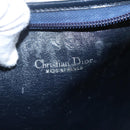 Christian Dior Trotter Canvas Shoulder Bag Navy Auth ep8138-11