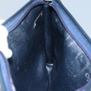 Christian Dior Trotter Canvas Shoulder Bag Navy Auth ep8138-18