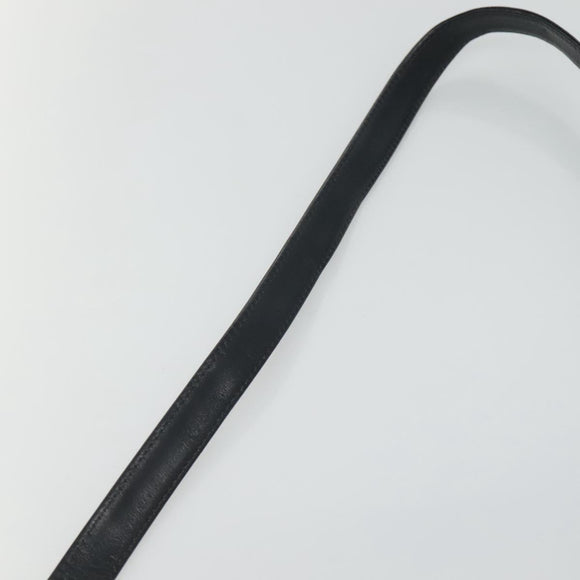 Christian Dior Trotter Canvas Shoulder Bag Navy Auth ep8138