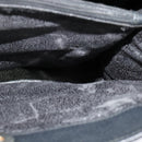 GUCCI Bamboo Hand Bag Suede Black Gold 002 1186 0260 Auth ep8145-18