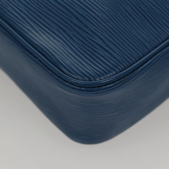 LOUIS VUITTON Epi Trocadero 23 Shoulder Bag Blue M52305 LV Auth ep8165