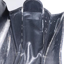 GUCCI Shoulder Bag Leather Black Gold Auth ep8168-19