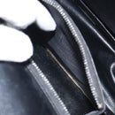 GUCCI Shoulder Bag Leather Black Gold Auth ep8168-21