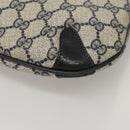 GUCCI GG Supreme Shoulder Bag PVC Navy Gold 39 02 026 Auth ep8170-14