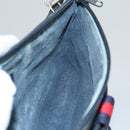 GUCCI GG Supreme Shoulder Bag PVC Navy Gold 39 02 026 Auth ep8170-19