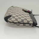 GUCCI GG Supreme Shoulder Bag PVC Navy Gold 39 02 026 Auth ep8170-3