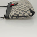 GUCCI GG Supreme Shoulder Bag PVC Navy Gold 39 02 026 Auth ep8170-4