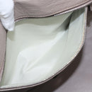 LOEWE Anagram Amazona 36 Hand Bag Leather Beige Silver Auth ep8171-23