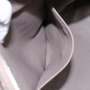 LOEWE Anagram Amazona 36 Hand Bag Leather Beige Silver Auth ep8171-24