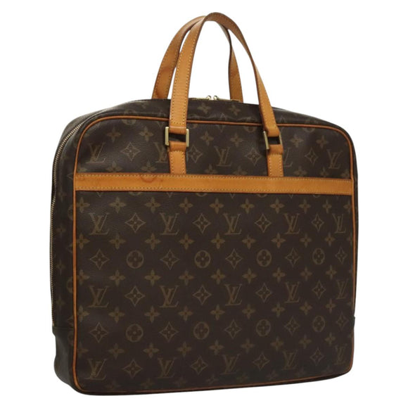 LOUIS VUITTON Monogram Porte Documents Pegas Hand Bag M53343 LV Auth ep8174
