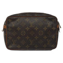 LOUIS VUITTON Monogram Compiegne 23 Clutch Bag M51847 LV Auth ep8179-3