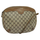 GUCCI GG Supreme Shoulder Bag PVC Beige 001 104 0558 Auth ep8184-1