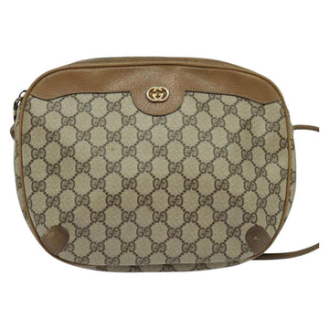 GUCCI GG Supreme Shoulder Bag PVC Beige 001 104 0558 Auth ep8184 - 0