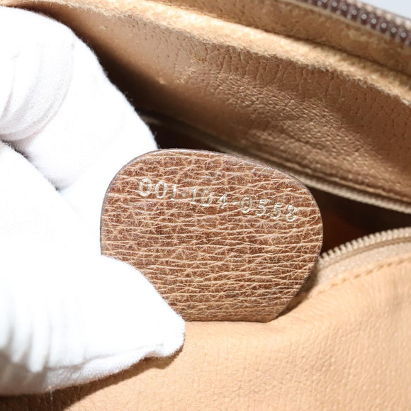 GUCCI GG Supreme Shoulder Bag PVC Beige 001 104 0558 Auth ep8184