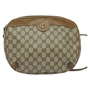GUCCI GG Supreme Shoulder Bag PVC Beige 001 104 0558 Auth ep8184-13