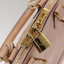 LOUIS VUITTON Vernis Alma BB Hand Bag 2way Pink Rose valerine M50415 Auth ep8196-14