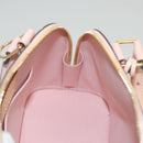 LOUIS VUITTON Vernis Alma BB Hand Bag 2way Pink Rose valerine M50415 Auth ep8196-18