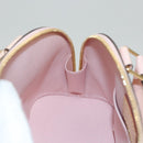 LOUIS VUITTON Vernis Alma BB Hand Bag 2way Pink Rose valerine M50415 Auth ep8196-19