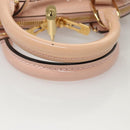 LOUIS VUITTON Vernis Alma BB Hand Bag 2way Pink Rose valerine M50415 Auth ep8196-7