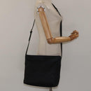 GUCCI GG Canvas Shoulder Bag Nylon Black 314529 Auth ep8197-22