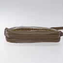 FENDI Zucchino Canvas Shoulder Bag Beige Auth ep8208-5