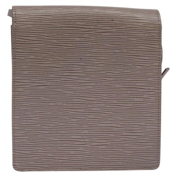 LOUIS VUITTON Epi Biarritz Shoulder Bag Gray pepper M5293C LV Auth ep8212 - 0