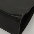 Burberrys Hand Bag Leather 2way Black Auth ep8214-16