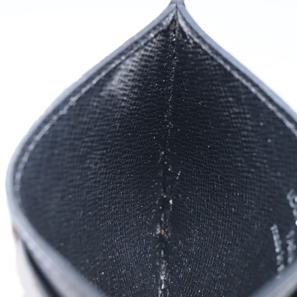 LOUIS VUITTON Epi Porte Cartes Simple Card Case Black M63512 LV Auth ep8221V