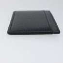 LOUIS VUITTON Epi Porte Cartes Simple Card Case Black M63512 LV Auth ep8221V-3