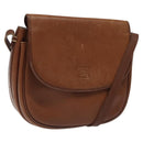 Burberrys Shoulder Bag Leather Brown Auth ep8223-1