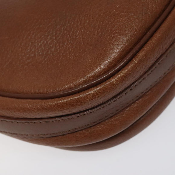 Burberrys Shoulder Bag Leather Brown Auth ep8223