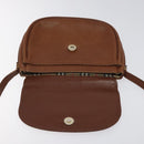 Burberrys Shoulder Bag Leather Brown Auth ep8223-10