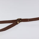 Burberrys Shoulder Bag Leather Brown Auth ep8223-8