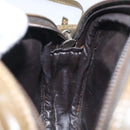 FENDI Zucchino Canvas Shoulder Bag Brown Auth ep8229-18