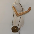 FENDI Zucchino Canvas Shoulder Bag Brown Auth ep8229-20