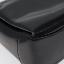 GUCCI Hand Bag Leather Black Gold 000 2048 0175 Auth ep8231-15