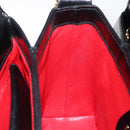 GUCCI Hand Bag Leather Black Gold 000 2048 0175 Auth ep8231-20