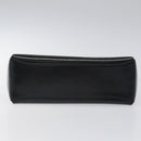 GUCCI Hand Bag Leather Black Gold 000 2048 0175 Auth ep8231-5