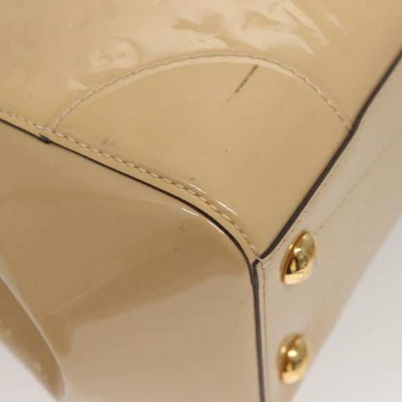 LOUIS VUITTON Monogram Vernis Santa Monica Hand Bag Dunne M50421 LV Auth ep8238