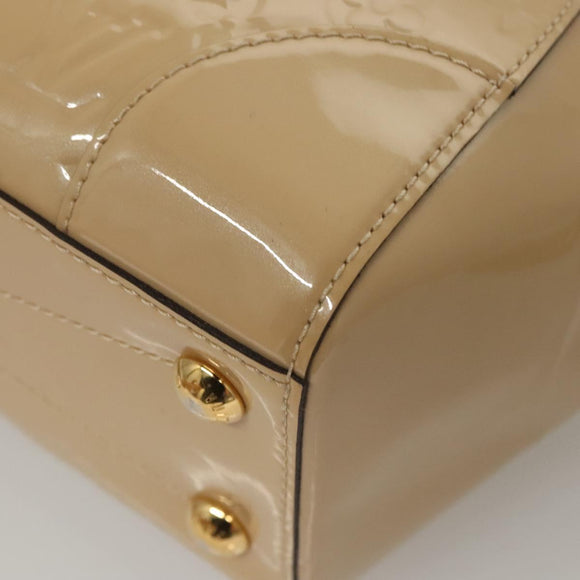 LOUIS VUITTON Monogram Vernis Santa Monica Hand Bag Dunne M50421 LV Auth ep8238