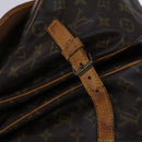 LOUIS VUITTON Monogram Saumur 35 Shoulder Bag M42254 LV Auth ep8253-9