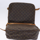LOUIS VUITTON Monogram Saumur 35 Shoulder Bag M42254 LV Auth ep8253-18