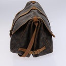 LOUIS VUITTON Monogram Saumur 35 Shoulder Bag M42254 LV Auth ep8253-4