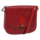 LOUIS VUITTON Epi Saint Cloud GM Shoulder Bag Red M52197 LV Auth ep8256-1