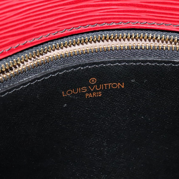 LOUIS VUITTON Epi Saint Cloud GM Shoulder Bag Red M52197 LV Auth ep8256
